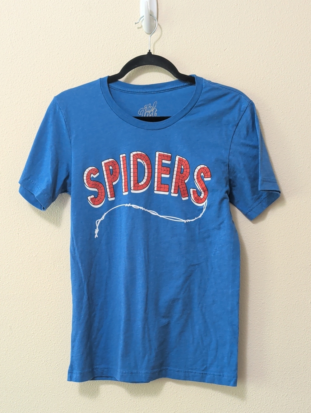 Blue 'Spiders & Holland' Graphic Short Sleeve Tee